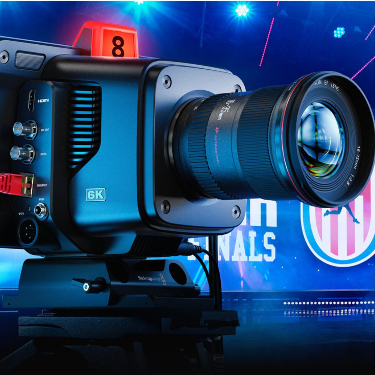 Live production cameras for professional broadcast and events